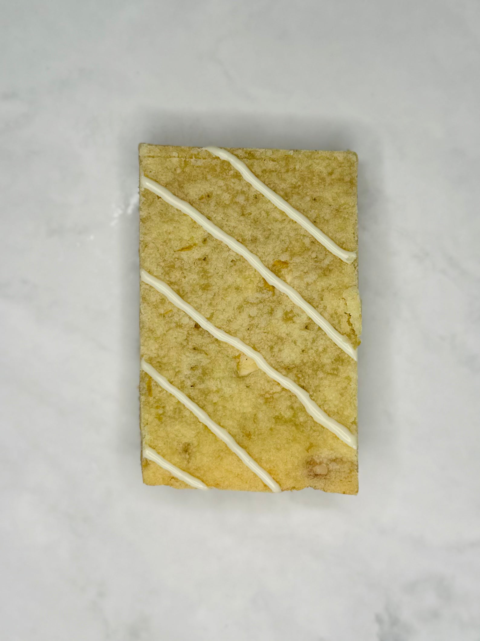 Lemon & White Chocolate Shortbread 🍋