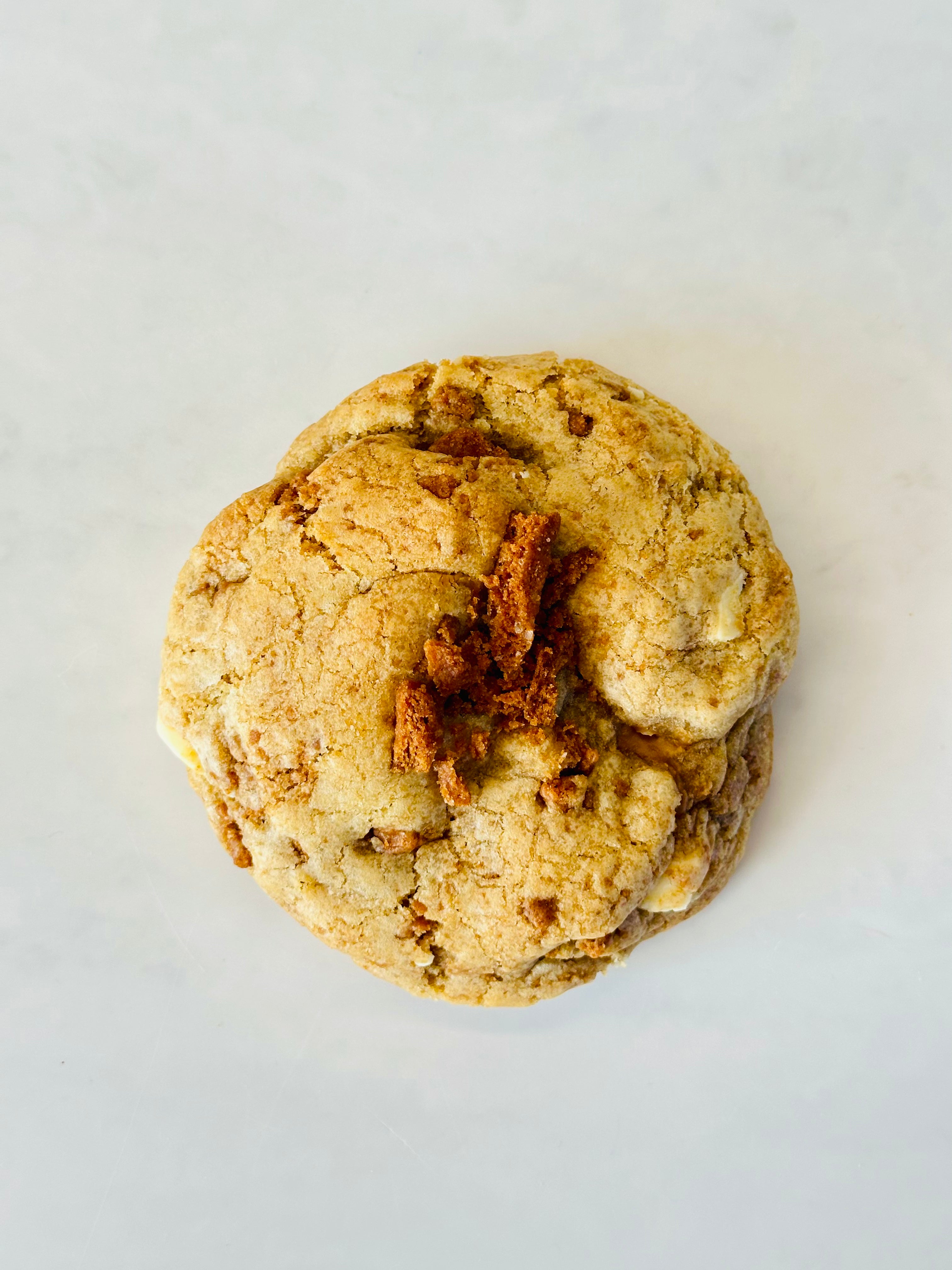 Biscoff Stuffed NYC Cookie